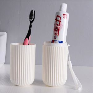Travel Toothbrush Case Portable Toothbrush Storage Box Toothbrush Travel Containers Wash Cup Holder Organizer for Trips and Daily Use