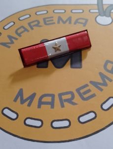 Atribut dinas / pita PDH medali PDU / Lencana MENWA merah - Resimen Mahasiswa Merah / Tanda Jasa / Pita Jasa / Satya Lencana