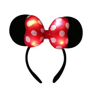 【Hot Sale】Cute Plush Headdress Toy Mickey Minnie Mouse Headwear Ears Girls Hair Bands Kid Gift