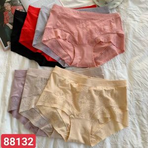 Bộ 5 quần lót nữ cao cấp cotton phối lụa ren êm mềm mã 88132 - My Loan 42