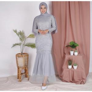 MAXI HINAYAH DUYUNG BRUKAT TULANG GLITER / MAXI DUYUNG PESTA KONDANGAN / MAXI FASHION MUSLIMAH TERBARU / GAMIS DUYUNG PESTA