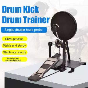 Bansid Bass Drum Practice Pad Double Pedal & Single Pedal for Drum Kit Silent Bass Drum Practice PadFor Jazz Drum Practi