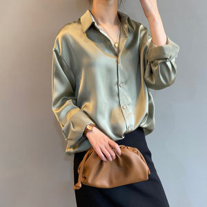 Dream - Kemeja Polos Atasan Wanita ootd Style Korea Kekinian Viral Terbaru