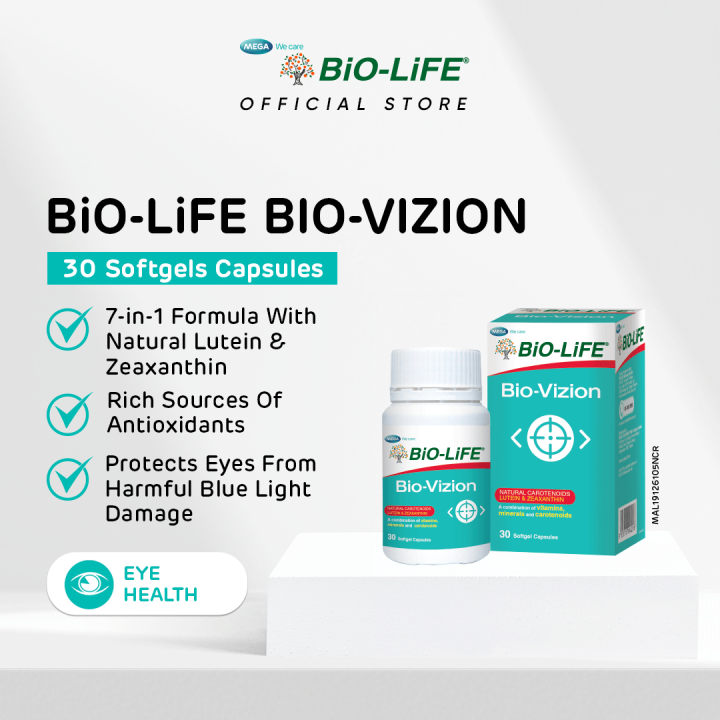 BiO-LiFE Bio-Vizion 30 capsules (EXPIRY DATE SEPTEMBER 2025) | Lazada