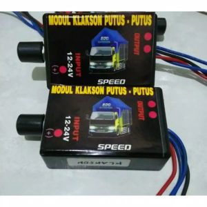 1 SET KLAKSON ANGIN SCANIA + MODUL PUTUS 12VOLT-24VOLT MOBIL/TRUCK/BUS