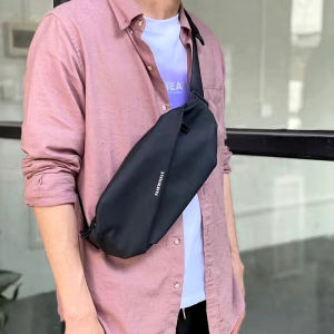Túi đeo chéo nam chống thấm nước vải Oxford 3 ngăn phong cách hàn quốc