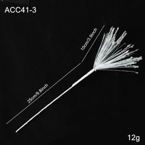 NAELIN 2pcs Bố cục hoa Cành Hoa Nhân Tạo 35cm Tự làm Cành cây thông Noel Lấp lánh Cành lúa mì lấp lánh Đồ trang trí Giáng sinh