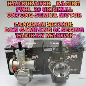 KARBURATOR PWK 28 PANOM ORIGINAL ASLI 100% THILAND KARBU RECING VARIAN HITAM DAN SILVER ORIGINAL ASLI SIAP PASANG LANGSAM STABIL GAMPANG DI SETING DAN TARIKAN MANTAP KARBU PE 28