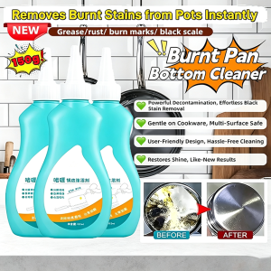 Pot Bottom Stain Remover 150ML Multipurpose Cleaning Cream Cleans Grease Burnt Marks Refresh Cookware Surface ## TikTok Short Title
