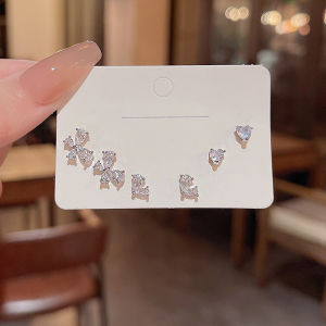 Set 6 Khuyên Tai Nữ Cá Tính - Bông Tai Nữ Phong Cách Hàn Quốc - Cam Kết Rẻ Đẹp hottren thời trang