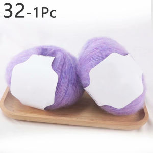 U2y7 1ชิ้น30กรัมฝีมือกระทู้สำหรับเสื้อกันหนาวผ้าพันคอ Multicolor ผ้าขนแกะโครเชต์ถักเส้นด้ายนุ่มแฟนซีเส้นด้ายที่มีคุณภาพสูงโครเชต์ DIY เย็บปักถักร้อย