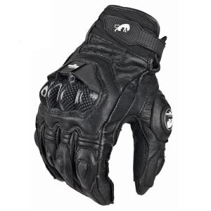 4 Season Mens Women Driving Supertech Motorcycle Leather Gloves Racing Glove Black/White Motorbike Cowhide Race Bike Knight