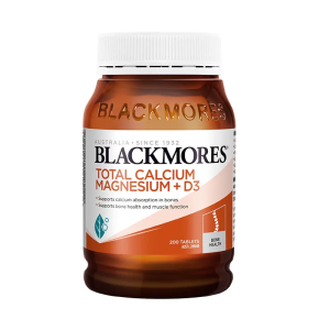 BLACKMORES Total Calcium & Magnesium + D3 200 Tablets [Bone | Teeth | Muscle Function]