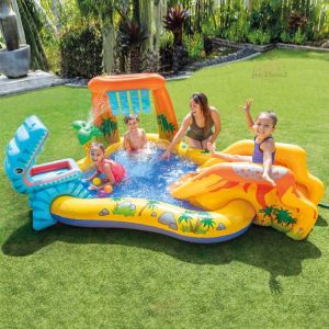 Large infant and young childrens swimming pool family inflatable household bathing pool adult paddling pool heightened and thickened large