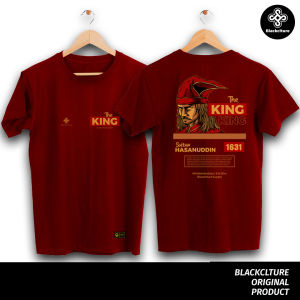 [PREMIUM] Blackclture Men Shirt Edisi King / Kaos Makassar / Kaos Bugis / Kaos Pria / Distro Makassar