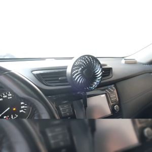 JIJI.SG Cory Car Fan Aircon Vents Speed Level Adjustable USB Fan Air Cooling Fan