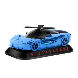 SXH Auto Perfume Solar Drive Car Model Stop Sign New High-End Car Decoration Deodorant Long-Lasting Light Perfume Men