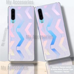HYDROGELL Garskin Gliter ZIGZAC/CUBA SAMSUNG A01/A01 CORE/A02/A02S/A03/A03S/A03 CORE/A2 CORE Skin Diamond Cube 3D Skin Back Transpran Anti Jamur