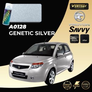 [Proton Savvy] Touch Up Paint VIRCOAT Aerosol Spray Ideal Original Color /2K Car Paint/ | Cat Bancuh Kereta| 修补车漆