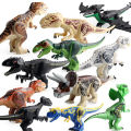 Leiao UT【🔥READY STOCK 🔥】Mainan Blok Bangunan Model Dinosaurus Jurassic Compatbile Dengan Merek Terkemuka Mainan Konstruksi Ukuran Besar Untuk Anak-Anak Membangun Batu Bata. 
