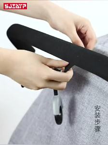 Baby Stroller Organizer Hooks Cartoon Bear Stroller Hooks Adjustable Bag Hanging Hook Sturdy Stroller Accessories 2PCS