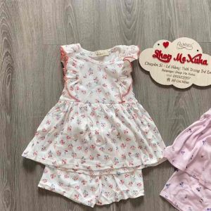 Đồ bồ bèo vai bé gái Chikobebe xuất Nhật