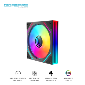 Jungle Leopard Prism 4 Ultra 12cm Fan Cooling Desktop Silent ARGB Divine Light Synchronous Unlimited Mirror