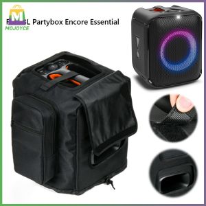 Universal Fit Speaker Cover with Microphone Storage Bag for JBL Partybox Encore Essential Durable Black Audio Mounts