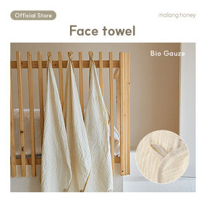 [Malang Honey] ผ้าเช็ดตัวเช็ดหน้าเด็กทารกแรกเกิดเกาหลี 45*75 ซม. (ผ้าเทอร์รี่สองด้าน / ไบโอกอซ)