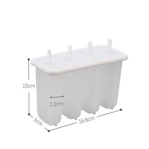 แม่พิมพ์ไอติม แม่พิมพ์ไอศครีม เกรดอาหาร ทำโยเกิร์ต พุดดิ้ง น้ำแข็ง พร้อมแท่ง DIY