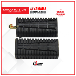 Cover Footrest Rubber/ Pemijak Getah Depan LC135 V1-V8/ Lagenda 110/115 Fi Original HLY!