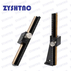 X Axis or Z Axis 60*60mm Long-range Dovetail Trimming Slide Table Manual Displacement Platform Stage LWX/LWZ60 200/300/400/500mm