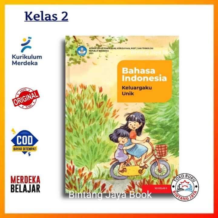 Buku Bahasa Indonesia Kelas 2 Kurikulum Merdeka Bahasa Indonesia