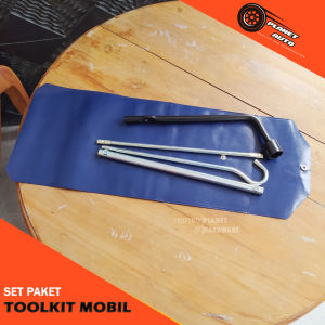 Set Kunci Roda 21 mm Pemutar Dongkrak & Tas Toolkit Mobil