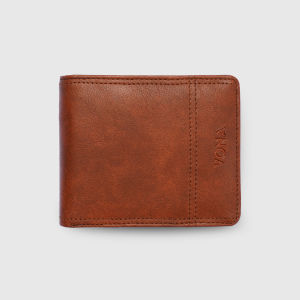 VONA Hector Wallet - Dompet Pria Kulit PU Premium Pendek Lipat Tiga