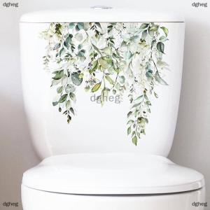 [COD] dgheg สติ๊กเกอร์ติดผนังลายใบไม้สีเขียวสำหรับตกแต่งห้องน้ำตู้ห้องนั่งเล่นสติ๊กเกอร์ตกแต่งบ้านภาพจิตรกรรมฝาผนังติดกาวในตัวสวยงาม
