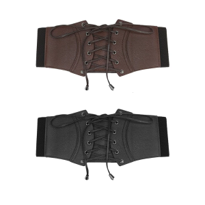 Elegant Waist Cincher Wide Leather Belt Women Fashionable Body Shapewear for Women Enhancing Curves