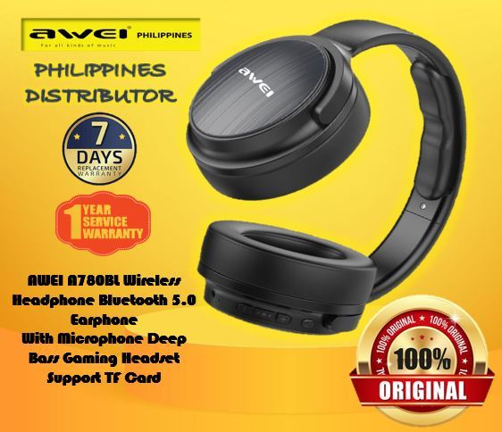 Awei A780BL Foldable Bluetooth 5.0 Wireless Stereo Headphones