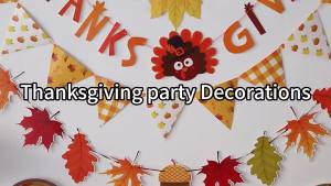 Friendsgiving Party Decoration Kit Thanksgiving Photo Booth Props Kit for Thanksgiving Friendsgiving Party Supplies