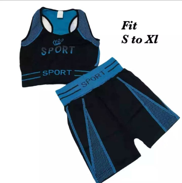 women's sports yoga terno shorts zumba outfit fit s-xl Nylon Tank