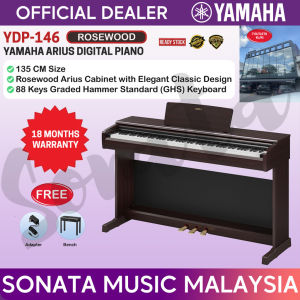 Yamaha YDP-146 (Black) Digital Piano For Beginner ( ydp146 / ydp-146 / ydp145 )
