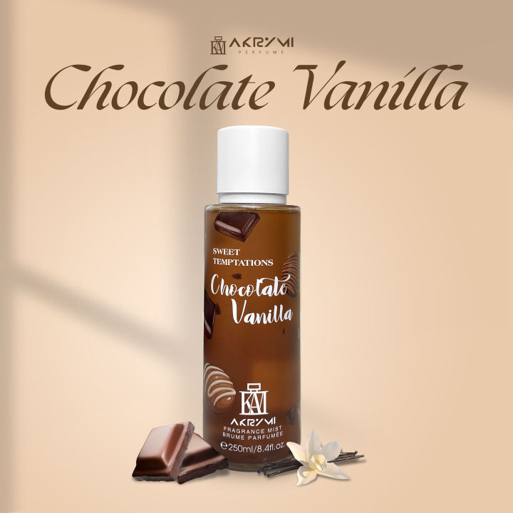 AKRYMI Sweet Temptation Chocolate Vanilla Scent Perfume 250ml