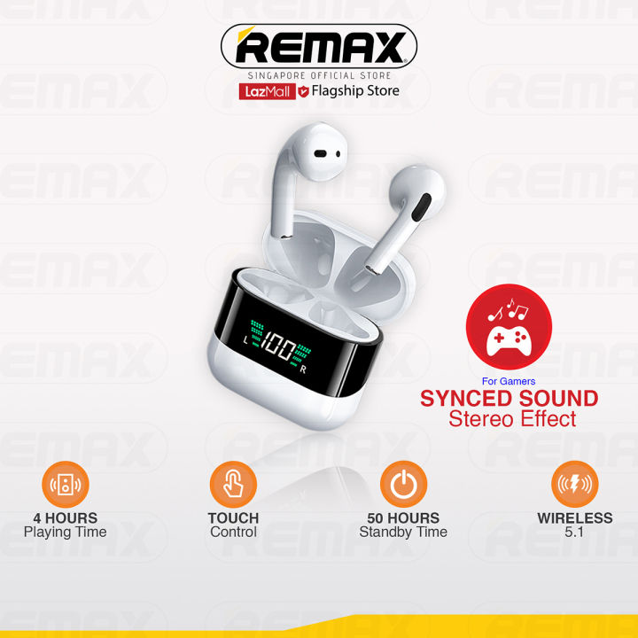 Remax Audio TWS 10 Plus Dynamic Mini HIFI Metal Bluetooth Stereo