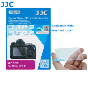 【A7R5 Screen Protector】JJC Tempered Glass LCD Screen Protector for Sony Alpha A1 II 7R V A7R5 A7RV a7r v Camera Anti-Scratch HD Clear Bubble-Free Tempered Glass Screen Shield