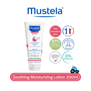 Mustela Soothing Moisturizing Lotion With Organically Farmed Schisandra for Very Sensitive Skin 200ml