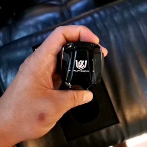 Vemart Toyota alphard vellfire car 5d diamond gear shift knob led automatic agh30 anh20