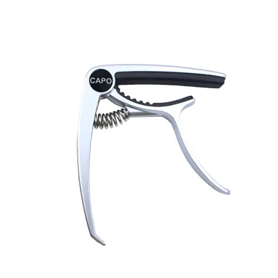 Guitar Capo 6/12 Strings Acoustic Electric Guitar Capo 3in1 Zinc Metal Capo for Acoustic and Electric Guitars with Pick Holder