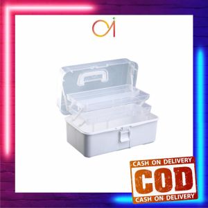 AI-C1050 Box Mainan Storage Box Serbaguna / Kotak Penyimpanan Kotak Obat 3 Tingkat Tool Box / Kotak