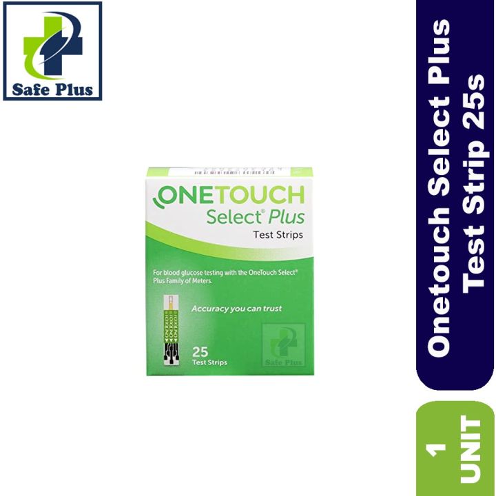 One Touch Test Strip Select Plus / Delica Lancet Lazada