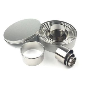 PEMANGGANG TERBAIK 12in1 SET COOKIE CUTTER CETAKAN BAKING CETAKAN BAJA BEBAS BPA